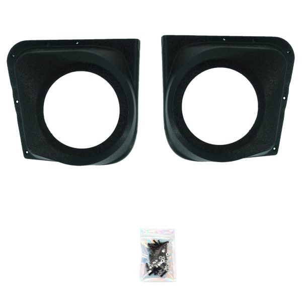 bare pod pair Speaker Upgrade for the Rear Door of your 2006-2010 Ford Explorer. Easy installation of a Single 6.5" Midrange for the most powerful car stereo possible.