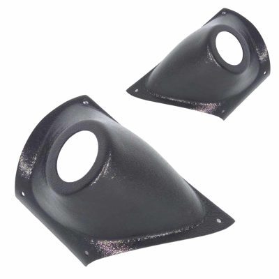 A-Pillar Custom Speaker Pods for the 2007-2009 Cadillac Escalade Chevrolet Avalanche Tahoe Silverado Suburban GMC Yukon Sierra to hold 2.0 in speakers for car audio installation upgrade