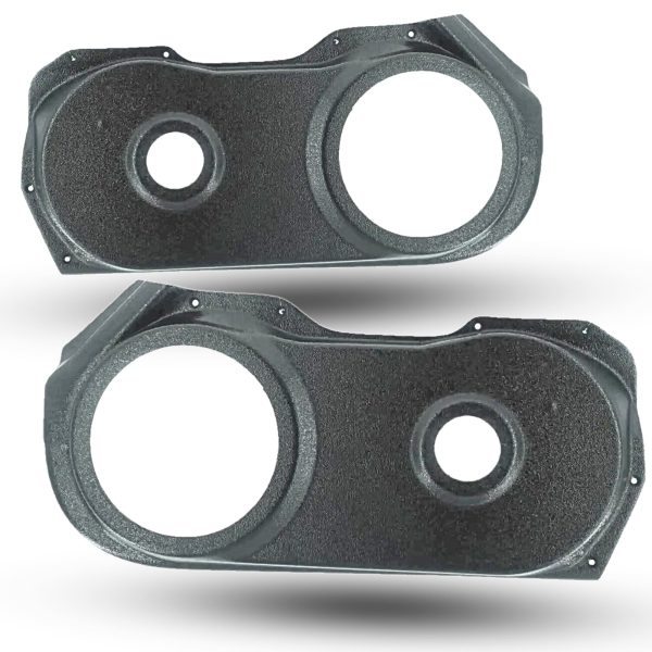 bare pod pair Speaker Upgrade for the Front Door of your 2010-2015 Chevrolet Camaro. Easy installation of a 6.5" Component Set for the most powerful car stereo possible.