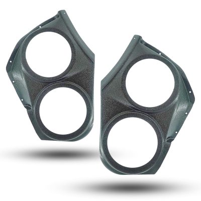 Front Door Custom Speaker Pods for the 2011-2015 Ford Explorer to hold Dual 6.5 in speakers for car audio installation upgrade