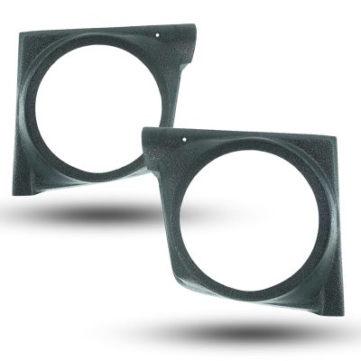 Rear Door Custom Speaker Pods for the 2011-2015 Ford Explorer to hold 8.0 in speakers for car audio installation upgrade
