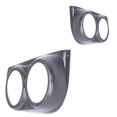 Front Door Custom Speaker Pods for the 1995-1999 Cadillac Escalade Chevrolet Silverado Suburban Tahoe GMC Sierra Yukon to hold Dual 6.5 in speakers for car audio installation upgrade