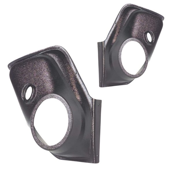 Front Door Custom Speaker Pods for the 1999-2007 Ford Excursion F-250F-350 to hold 6.5 in and 2.0 in speakers for car audio installation upgrade