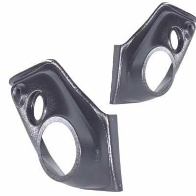 Front Door Custom Speaker Pods for the 1999-2007 Ford Excursion F-250F-350 to hold 6.5 in and 3.5 in and 2.0 in speakers for car audio installation upgrade
