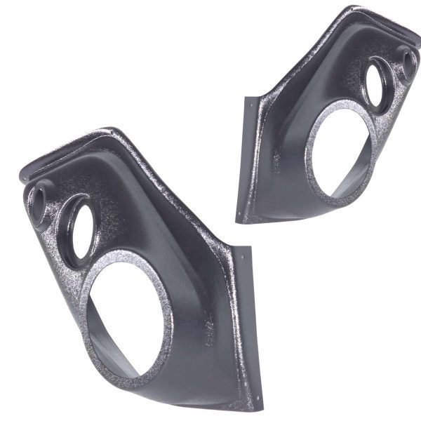 Front Door Custom Speaker Pods for the 1999-2007 Ford Excursion F-250F-350 to hold 6.5 in and 3.5 in and 2.0 in speakers for car audio installation upgrade