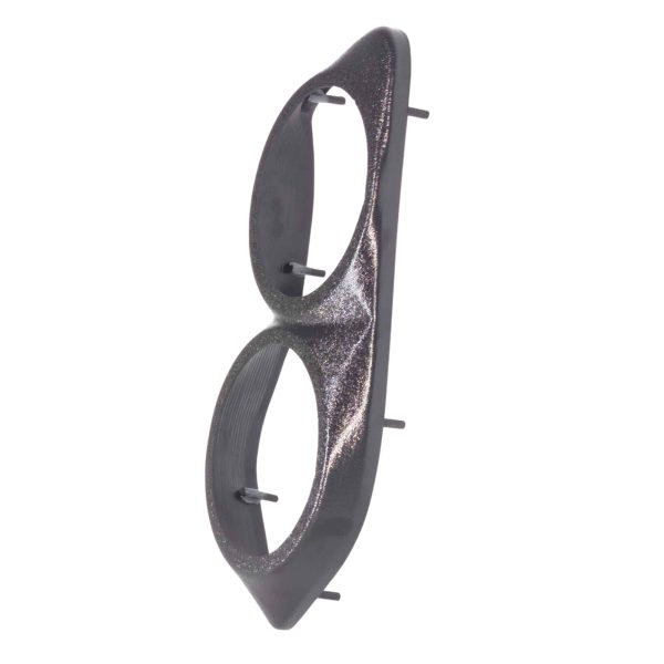 Front Door Custom Speaker Pods for the 2000-2006 Cadillac Escalade Chevrolet Avalanche Silverado Tahoe Suburban GMC Sierra Yukon to hold Dual 6.5 in speakers for car audio installation upgrade