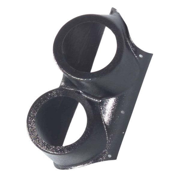 A-Pillar Custom Speaker Pods for the 2007-2009 Cadillac Escalade Chevrolet Avalanche Tahoe Silverado Suburban GMC Yukon Sierra to hold Dual 3.5 in speakers for car audio installation upgrade