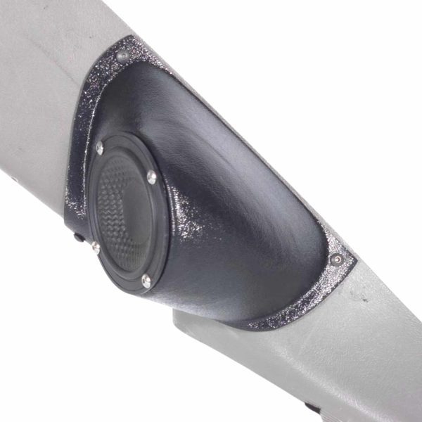 A-Pillar Custom Speaker Pods for the 2000-2006 Cadillac Escalade Chevrolet Avalanche Silverado Tahoe Suburban GMC Sierra Yukon to hold 3.5 in speakers for car audio installation upgrade