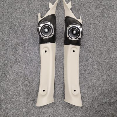 A-Pillar Custom Speaker Pods for the 2001-2004 Dodge Dakota Durango to hold 3.5 in speakers for car audio installation upgrade