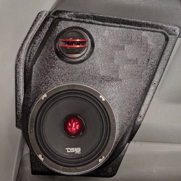 center ortho Speaker Upgrade for the Front Door of your 2006-2008 Dodge Ram. Easy installation of a 6.5" Component Set for the most powerful car stereo possible.