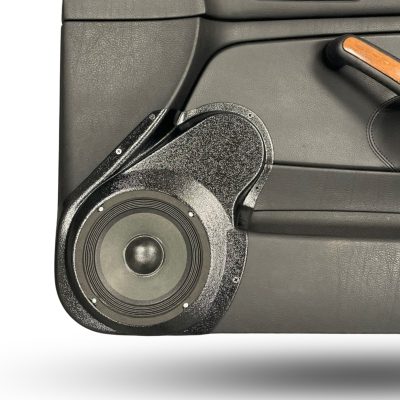 Front Door Custom Speaker Pods for the 1999-2004 Volkswagen Jetta to hold 6.5 in speakers for car audio installation upgrade