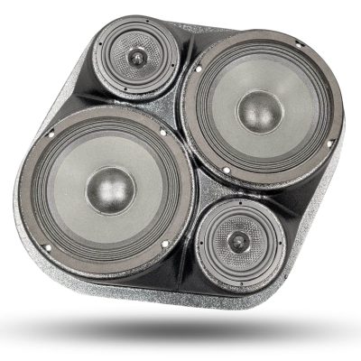 Universal Custom Speaker Pods for the Universal Universal,SelectYourVehicle Universal to hold Dual 6.5 in and Dual 3.5 in  speakers for car audio installation upgrade
