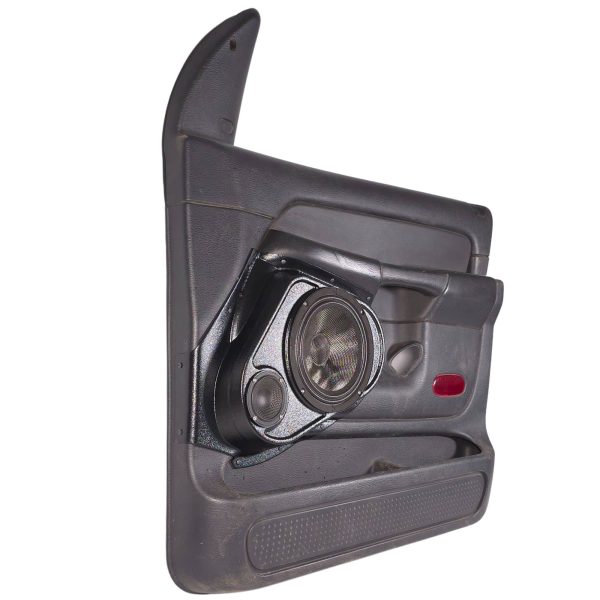 Front Door Custom Speaker Pods for the 2002-2005 Dodge Ram to hold 8.0 in and 3.5 in speakers for car audio installation upgrade