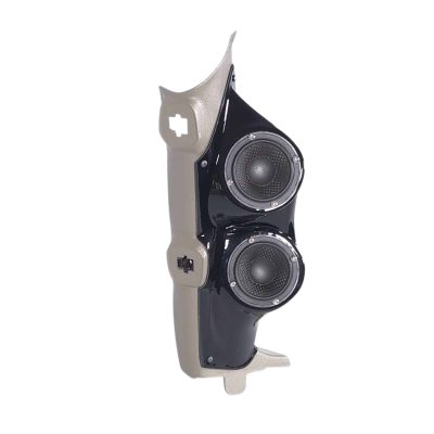 A-Pillar Custom Speaker Pods for the 2003-2007 Hummer H2 to hold Dual 3.5 in speakers for car audio installation upgrade