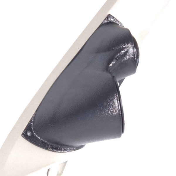 A-Pillar Custom Speaker Pods for the 2007-2009 Cadillac Escalade Chevrolet Avalanche Tahoe Silverado Suburban GMC Yukon Sierra to hold 3.5 in and 2.0 in speakers for car audio installation upgrade