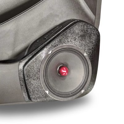 Front Door Custom Speaker Pods for the 2015-2020 Chevrolet Suburban Chevrolet Tahoe GMC Yukon to hold 8.0 in speakers for car audio installation upgrade