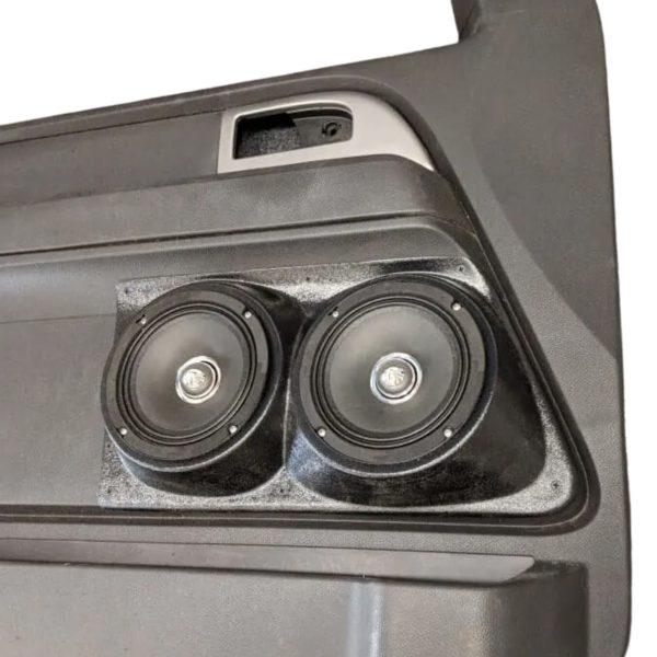 right 1 Speaker Upgrade for the Front Door of your 2007-2017 Ford Expedition. Easy installation of a Dual 6.5" Midrange for the most powerful car stereo possible.