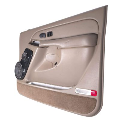 Front Door Custom Speaker Pods for the 2000-2006 Cadillac Escalade Chevrolet Avalanche Silverado Tahoe Suburban GMC Sierra Yukon to hold 6.5 in and 3.5 in speakers for car audio installation upgrade