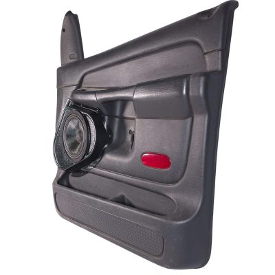 Front Door Custom Speaker Pods for the 2002-2005 Dodge Ram to hold 8.0 in speakers for car audio installation upgrade