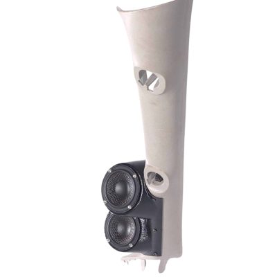 A-Pillar Custom Speaker Pods for the 2007-2009 Cadillac Escalade Chevrolet Avalanche Tahoe Silverado Suburban GMC Yukon Sierra to hold Dual 3.5 in speakers for car audio installation upgrade