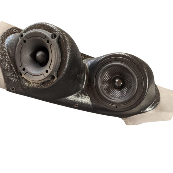 right ortho Speaker Upgrade for the A-Pillar of your 2000-2006 Chevrolet Tahoe, Suburban, Avalanche, Silverado. GMC Yukon, Sierra. Cadillac Escalade. Easy installation of a Dual 3.5" Speaker for the most powerful car stereo possible.