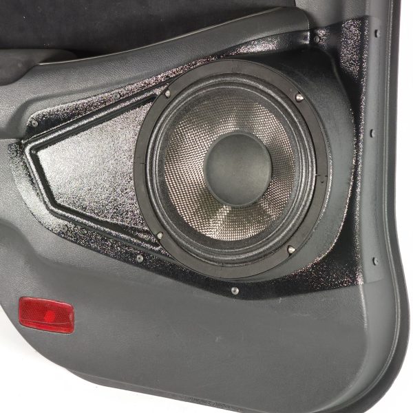 right ortho Speaker Upgrade for the Rear Door of your 2003-2007 Honda Accord Sedan. Easy installation of a Single 8" Midrange for the most powerful car stereo possible.