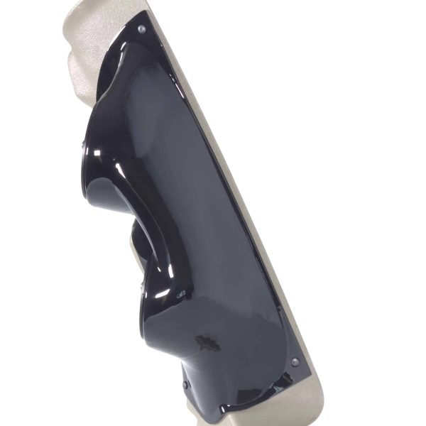 A-Pillar Custom Speaker Pods for the 2003-2007 Hummer H2 to hold Dual 3.5 in speakers for car audio installation upgrade