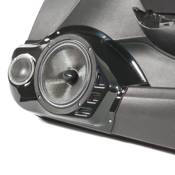 right ortho Speaker Upgrade for the Front Door of your 2006-2011 Honda Civic Coupe. Easy installation of a 8" and 3.5" Super Tweeter for the most powerful car stereo possible.