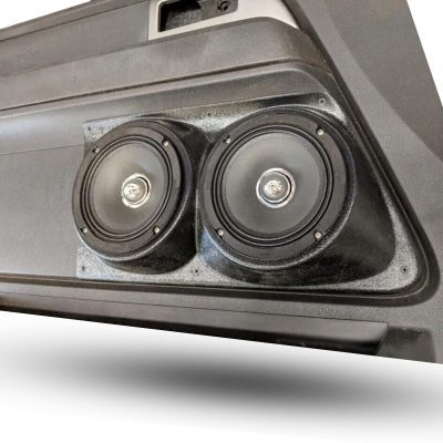 Front Door Custom Speaker Pods for the 2007-2017 Ford Expedition to hold Dual 6.5 in speakers for car audio installation upgrade
