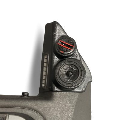 Sail Panel Custom Speaker Pods for the 2009-2014 Ford F-150 to hold 3.5 in and 2.0 in speakers for car audio installation upgrade