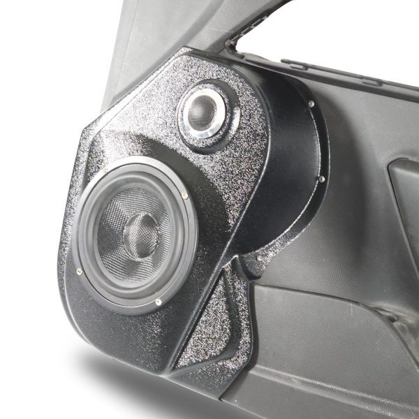 right ortho Speaker Upgrade for the Front Door of your 2015-2022 Chevrolet Colorado, GMC Canyon. Easy installation of a 6.5" Component Set for the most powerful car stereo possible.