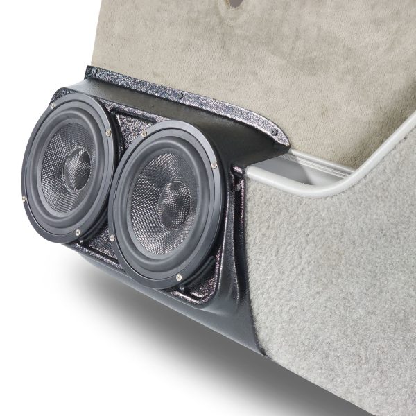 right ortho Speaker Upgrade for the Front Door of your 1990-1994 Chevrolet C/K Silverado, GMC Sierra. Easy installation of a Dual 6.5" Midrange for the most powerful car stereo possible.