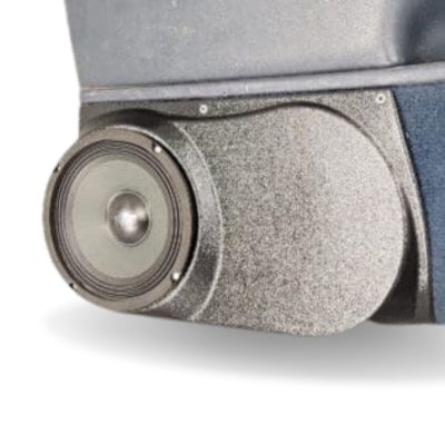 Front Door Custom Speaker Pods for the 1995-1999 Cadillac Escalade Chevrolet Silverado Suburban Tahoe GMC Sierra Yukon to hold 6.5 in speakers for car audio installation upgrade