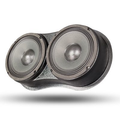 Universal Custom Speaker Pods for the Universal Universal,SelectYourVehicle Universal to hold Dual 8.0 in speakers for car audio installation upgrade
