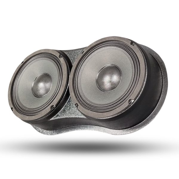 Universal Custom Speaker Pods for the Universal Universal,SelectYourVehicle Universal to hold Dual 8.0 in speakers for car audio installation upgrade