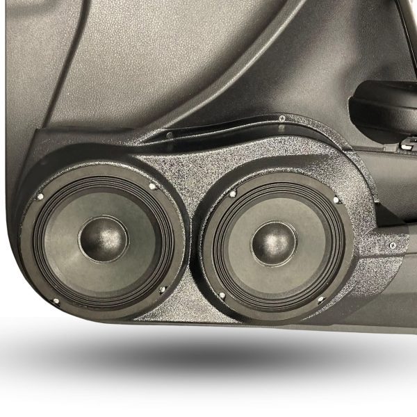 top center Speaker Upgrade for the Front Door of your 2008-2012 Honda Accord Coupe. Easy installation of a Dual 6.5" Midrange for the most powerful car stereo possible.