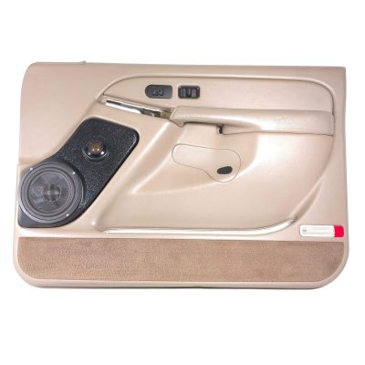 Front Door Custom Speaker Pods for the 2000-2006 Cadillac Escalade Chevrolet Avalanche Silverado Tahoe Suburban GMC Sierra Yukon to hold 6.5 in and 2.0 in speakers for car audio installation upgrade