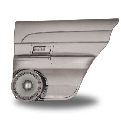Rear Door Custom Speaker Pods for the 2003-2008 Ford CrownVictoria Mercury GrandMarquis Marauder to hold 8.0 in speakers for car audio installation upgrade