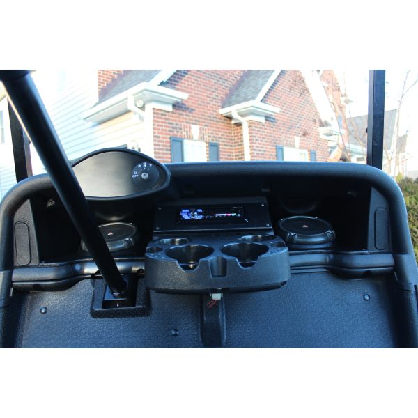 top center Speaker Upgrade for the Dash of your 2008-2022 EZGo RXV, 2FIVE Golf Cart. Easy installation of a Single 6.5" Midrange for the most powerful car stereo possible.