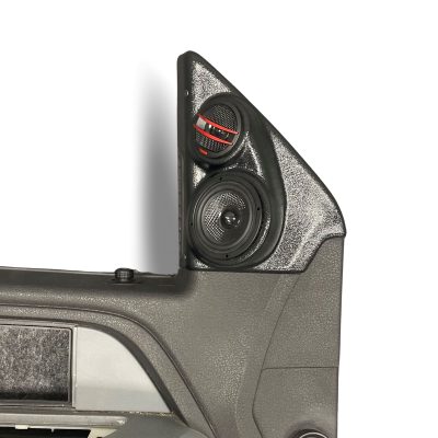Sail Panel Custom Speaker Pods for the 2009-2014 Ford F-150 to hold 3.5 in and 2.0 in speakers for car audio installation upgrade