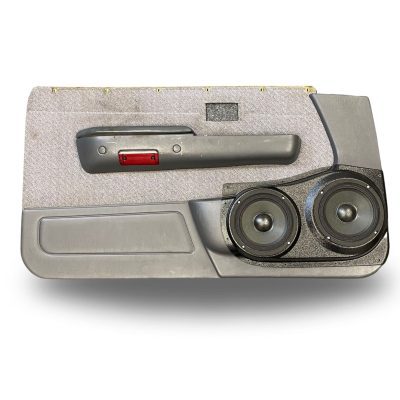 Front Door Custom Speaker Pods for the 1996-2000 Toyota Tacoma to hold Dual 6.5 in speakers for car audio installation upgrade