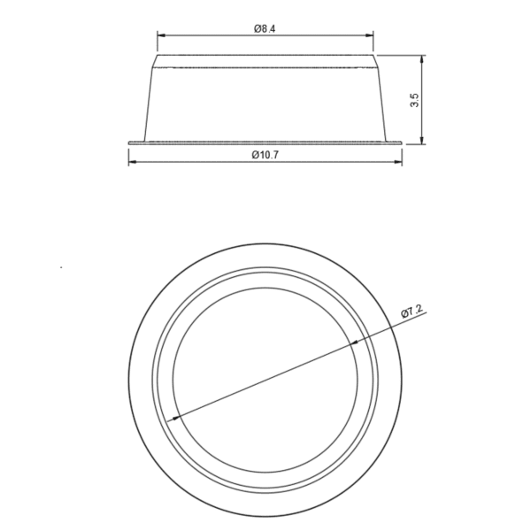 Universal - S8 Technical Drawing